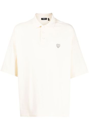 FIVE CM Polo con ricamo - Bianco