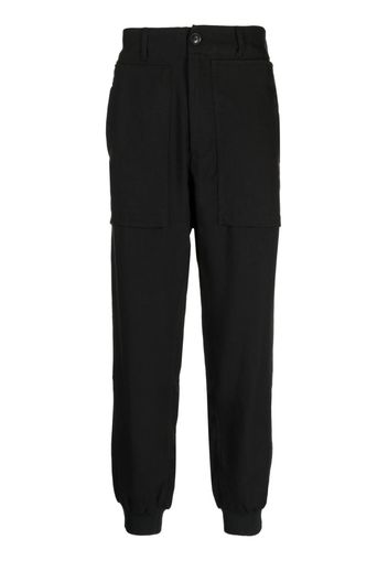 FIVE CM logo-patch track pants - Nero