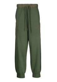 FIVE CM Pantaloni con cavallo basso - Verde