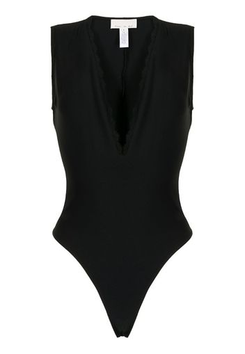 Margo deep V-neck bodysuit