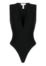 Margo deep V-neck bodysuit