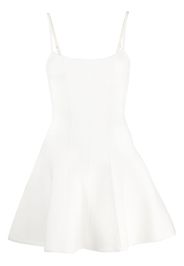 Fleur Du Mal flared corset-style dress - Bianco