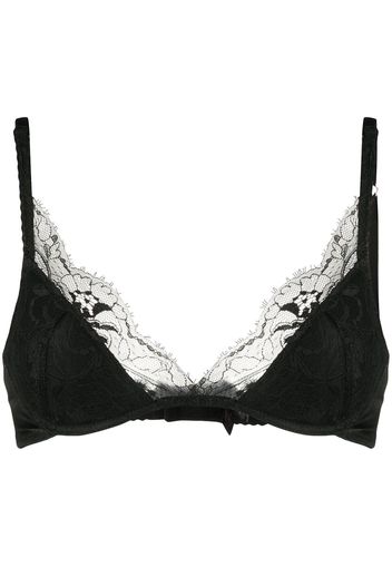 Fleur Of England Reggiseno con decorazioni - Nero