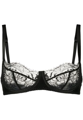 Fleur Of England Reggiseno a balconcino - Nero