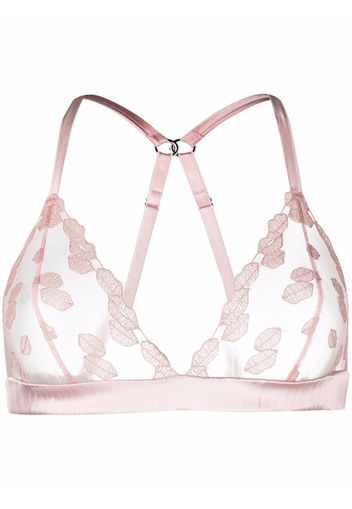 Fleur Of England Reggiseno semi trasparente Valentina - Rosa