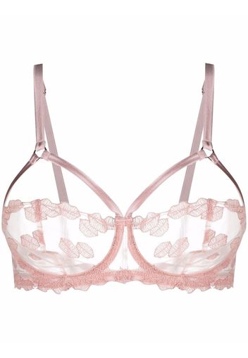 Fleur Of England Reggiseno Valentina Strap Balcony - Rosa