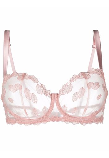 Fleur Of England Reggiseno Valentina Strap Balcony - Rosa