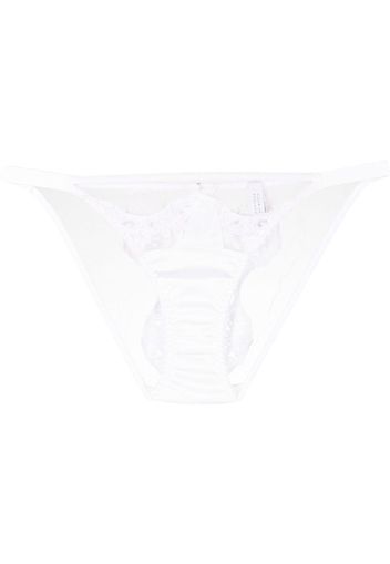 Fleur Of England Slip Aria Ouvert - Bianco