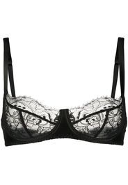 Fleur Of England Reggiseno a balconcino - Nero