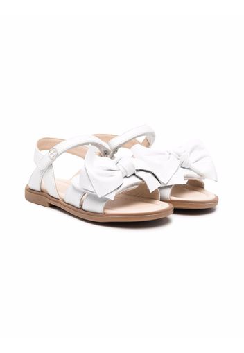 Florens bow-detail sandals - Bianco