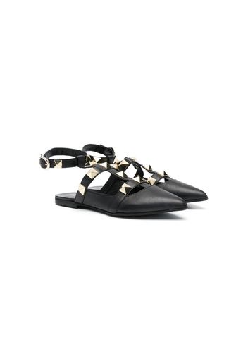 Florens Ballerine con decorazione - Nero