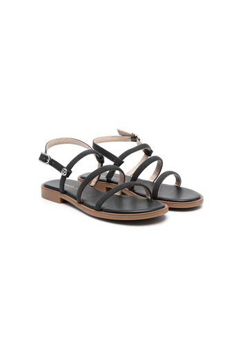 Florens strappy leather sandals - Nero