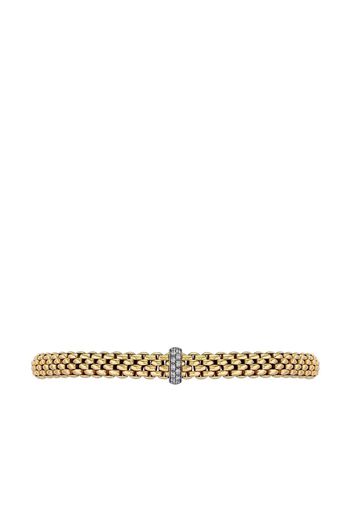 FOPE 18kt yellow gold Flexible white diamond bracelet - Oro