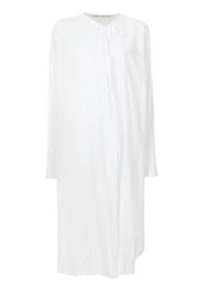 Forme D'expression tie-front long shirt - Bianco