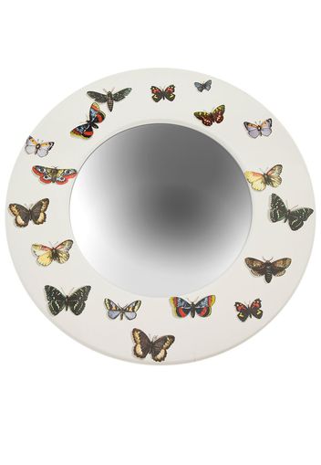 Fornasetti Specchio con farfalle - Bianco