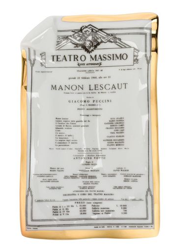 Posacenere Locandina Manon Lescault