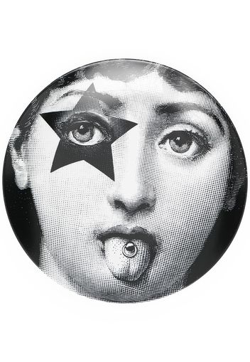 Fornasetti Piatto T&V wall - Bianco