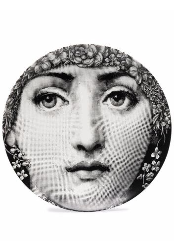 Fornasetti Tema e Variazioni no.144 wall plate - Nero