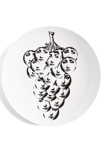 Fornasetti Tema e Variazioni n. 53 wall plate - Bianco