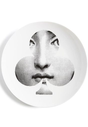 Fornasetti Tema e Variazioni n.69 wall plate - Bianco