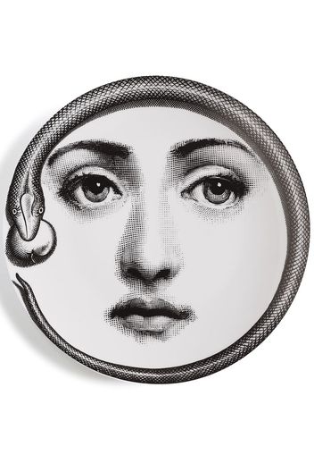 Fornasetti Tema e Variazioni n.159 wall plate - Bianco