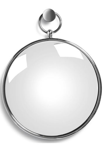 Fornasetti magic convex mirror with ring - Argento