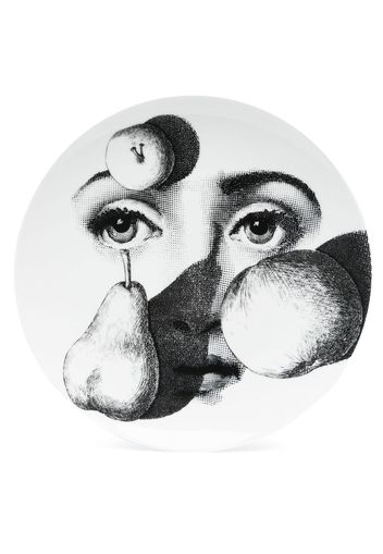 Fornasetti Wall plate Tema e Variazioni n.218 - Bianco