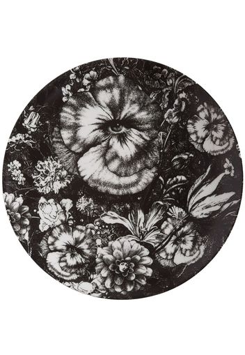 Fornasetti Variazioni n.315 wall plate - Nero