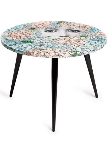 Fornasetti Ortensia circular table top - Blu