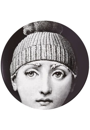 Fornasetti Tema e Variazioni n.374 wall plate - Nero