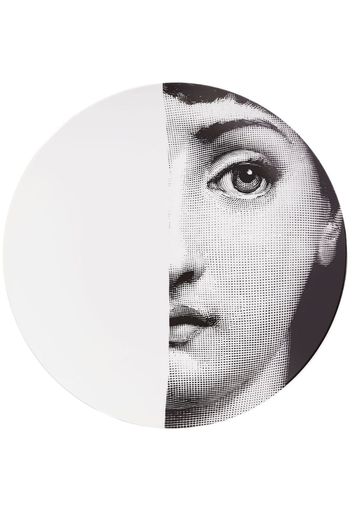 Fornasetti Tema e Variazioni n.31 wall plate - Bianco