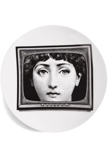 Fornasetti Tema e Variazioni n.265 wall plate - Bianco