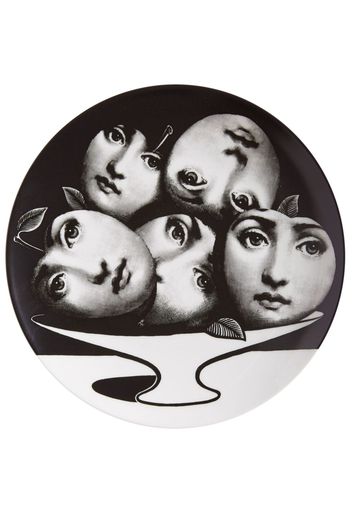 Fornasetti Tema e Variazioni n.104 wall plate - Nero