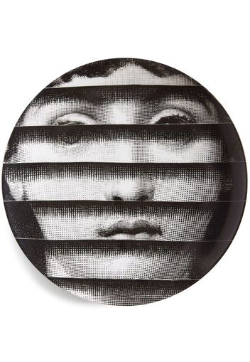 Fornasetti Piatto da parete Tema e Variazioni n.126 - Nero