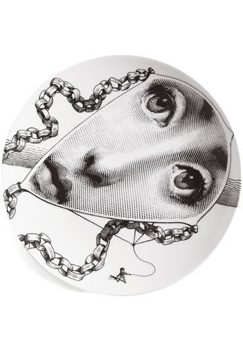 Fornasetti Tema e Variazioni n.289 wall plate - Bianco