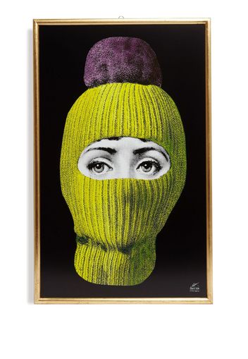 Fornasetti Lux Gstaad hand-painted panel - Giallo