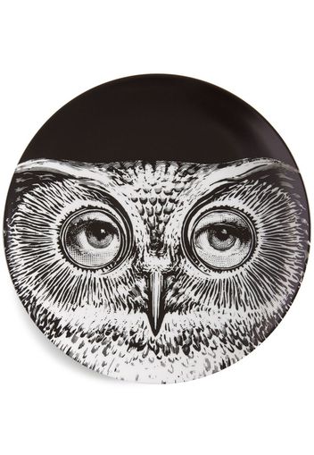 Fornasetti Tema e Variazioni n.105 wall plate - Nero