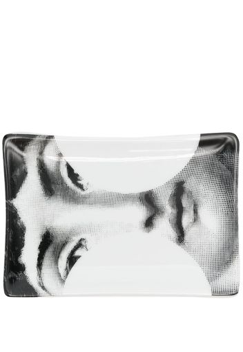 Fornasetti Tema e Variazioni n.149 porcelain ashtray - Bianco