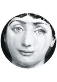 Fornasetti Piatto con stampa - Bianco