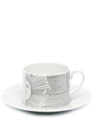 Solitario cup and plate set