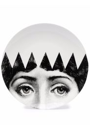 Fornasetti Tema e Variazioni no.62 wall plate - Nero