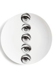 Fornasetti Tema e Variazioni n.43 wall plate - Bianco