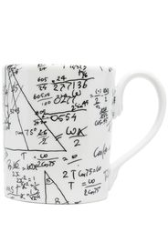 Fornasetti scribble-print mug - Bianco