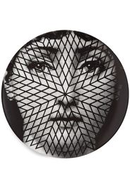 Fornasetti Variazioni n.243 wall plate - Nero