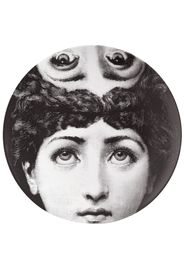 Fornasetti Tema e Variazioni n.285 wall plate - Nero