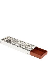 Fornasetti Citta di Carte wood-metal box - BIA