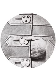 Fornasetti Tema e Variazioni N.194 wall plate - Bianco