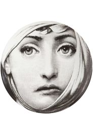 Fornasetti Tema e Variazioni N.148 wall plate - Bianco