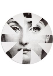 Fornasetti Tema e Variazioni N.48 wall plate - Bianco