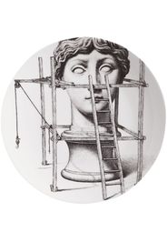 Fornasetti Tema e Variazioni n200 wall plate - Bianco